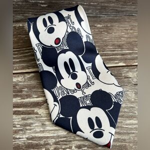 Picasso Mickey Mouse necktie men’s formal‎ wear tie business suit dressy cartoon